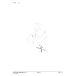 Castor Spare Parts for Lawn Mower FL 46 LMG