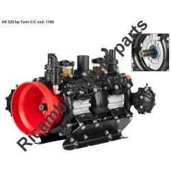 Ricambi Annovi & Reverberi per Pompa a Bassa Pressione AR 320 bp Twin C/C