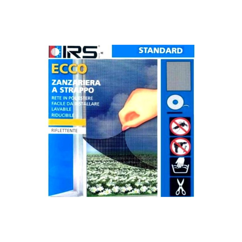 Zanzariera a Strappo per Porta "Bianco"