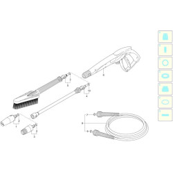 Annovi & Reverberi Parts for Pressure Washer AR 440