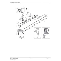 Alpina Spare Parts for Brushcutter STAR 55 DP (2012) 285621000/05