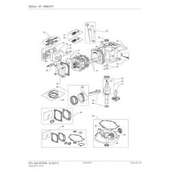 Ricambi Alpina per Rasaerba a Scoppio NTL 534 WTR/Q - G