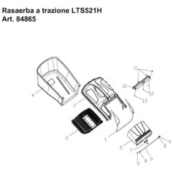 Ricambi Ama per Rasaerba LTS521H