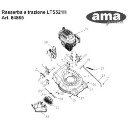 Ama Spare Parts for Lawnmower LTS521H