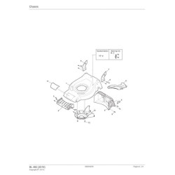 Alpina Spare Parts for Lawn Mower BL 460