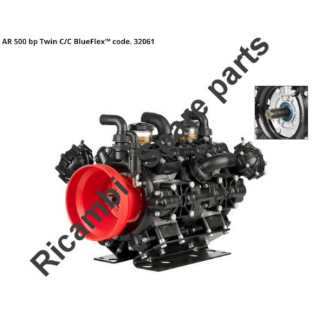 Annovi & Reverberi Parts for Low Pressure Pump AR 500 bp Twin C/C