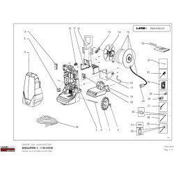 Lavor Original Parts for Pressure Cleaner SUPERWASH 160 - 80620908