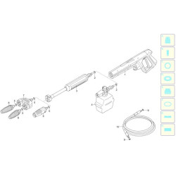 Annovi & Reverberi Parts for Pressure Washer AR 4.0 Twin Flow
