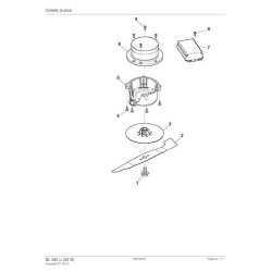 Ricambi Alpina per Rasaerba a Batteria BL 340 Li