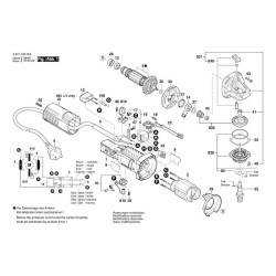 Ricambi Bosch per Smerigliatrice Angolare GWS 880