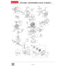 Makita Spare Parts for Motor Pump EPH1000X