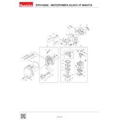 Ricambi Makita per Motopompa EPH1000X