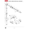 Ricambi Makita per Smerigliatrice Angolare 9557PB