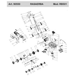 Ricambi Makita per Scalpellatore HK1820