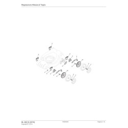 Ricambi Alpina per Rasaerba a Scoppio BL 460 B