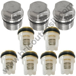 Kit 6 Intake Valves for Pressure Washer Lavor ALASKA 1409XP