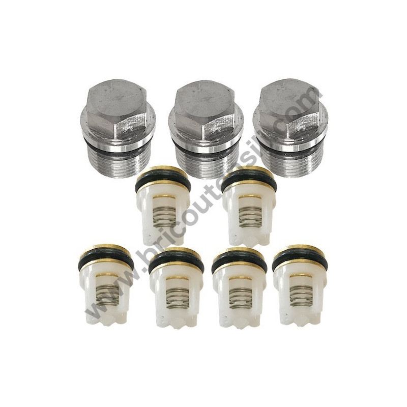 Kit 6 Valvole Aspirazione per Idropulitrice Lavor ALASKA 1409XP