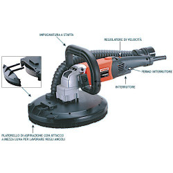 Hand Held Wall Sander Rosver LPS