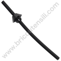 Tubo Filtro Olio con Gommino per Motosega Hitachi Tanaka CS25EC-SC - 1