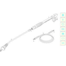 Tubo per Idropulitrice Annovi & Reverberi Blu Clean 142