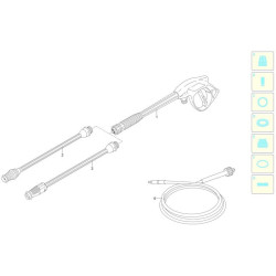 Black&Decker Spare Parts for Pressure Washer PW 2500 SPB