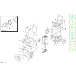 Black&Decker Spare Parts for Pressure Washer PW 2500 SLX