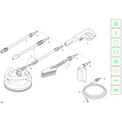 Black&Decker Spare Parts for Pressure Washer PW 2000 TX