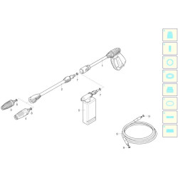 Black&Decker Spare Parts for Pressure Washer BW 13 - B3