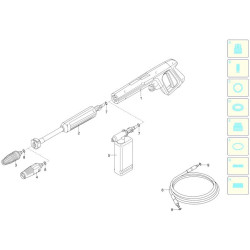 Black&Decker Spare Parts for Pressure Washer BW 20 AR