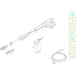 Black&Decker Spare Parts for Pressure Washer BXPW 1800 E