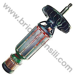 Armature 230V for Angle Grinder Metabo W 9-115