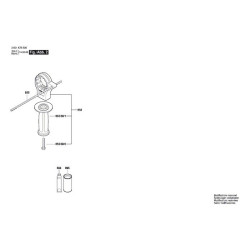 Bosch Spare Parts for Percussion Drill GSB 19-2 RE