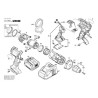 Ricambi Bosch per Trapano Battente a Batteria GSB 14,4 VE-2LI