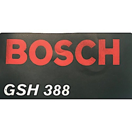 Etichetta Autoadesiva per Martello Demolitore Bosch GSH 388