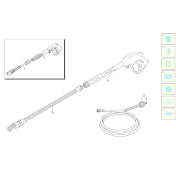 Tubo per Idropulitrice Annovi & Reverberi Blu Clean 142