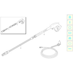 Annovi & Reverberi Parts for Pressure Washer AR 595