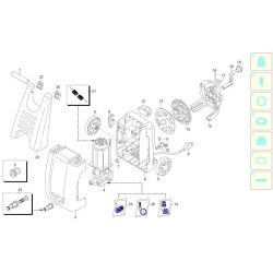Ricambi Michelin per Idropulitrice MPX 1700