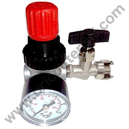 Riduttore di Pressione per Compressore da 25 Lt