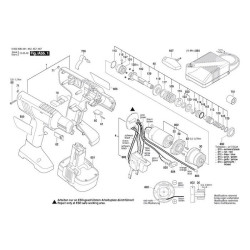 Ricambi Bosch per Trapani Avvitatori a Batteria GSR 10,8 V-LI-2