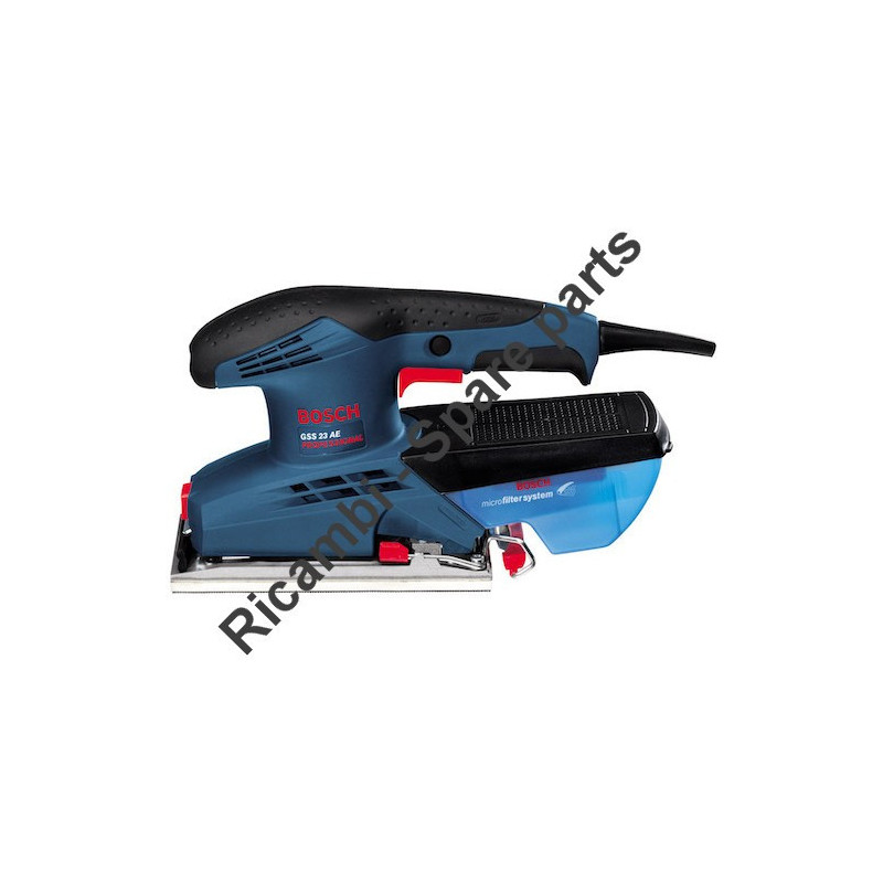 Ricambi Bosch per Levigatrice Orbitale GSS 23 EA