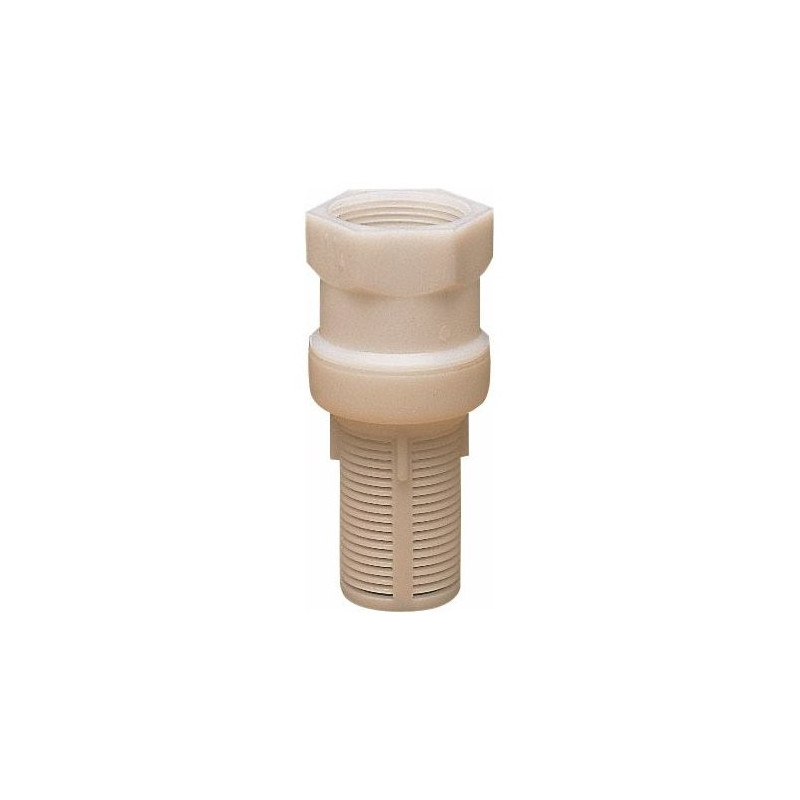 Depth Plastic Valve With Filter 1"- 1/2"