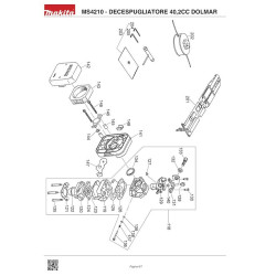 Ricambi Dolmar per Decespugliatore MS4210