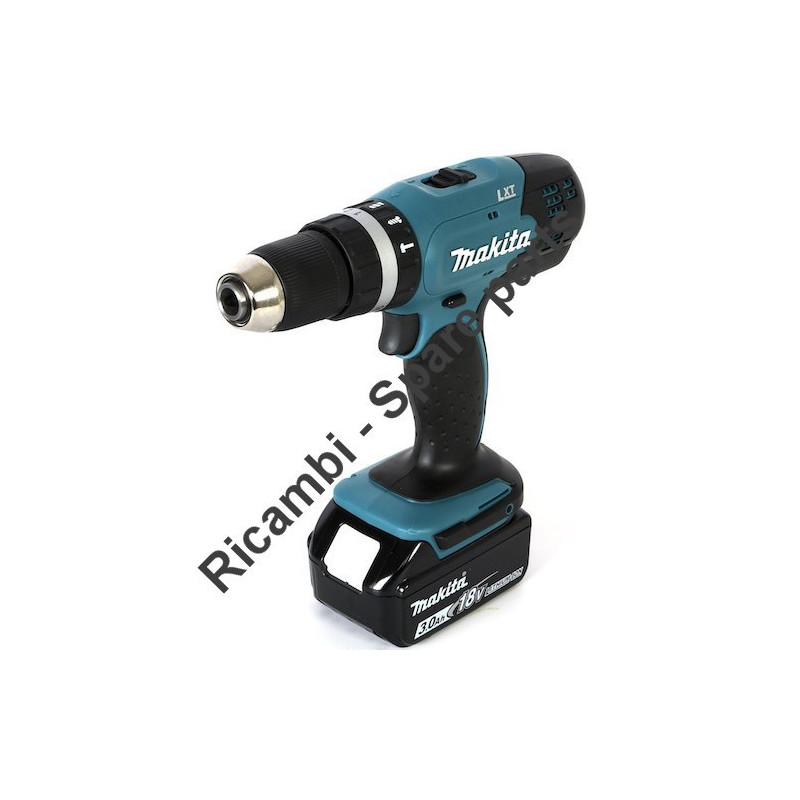 Makita Spare Parts for Cordless Drill Driver DHP483RTJ