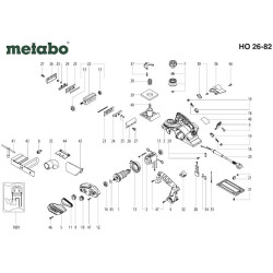 Metabo Spare Parts for Planer HO 26-82