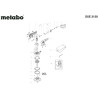 Metabo Spare Parts for Random Orbital Sander SXE 3150