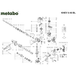 Metabo Spare Parts for Combination Hammer KHEV 5-40