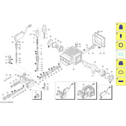 Ricambi per Idropulitrice ARSG PROLINER RS 13.17 TSS RLW - 22675