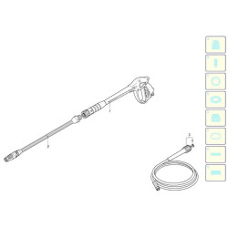 Ricambi per Idropulitrici ARSG PROLINER RS 13.17 TSS - 22672