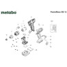Ricambi Metabo per Trapano Avvitatore a Batteria PowerMaxx BS 12