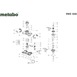 Metabo Spare Parts for Mixer RWE 1020
